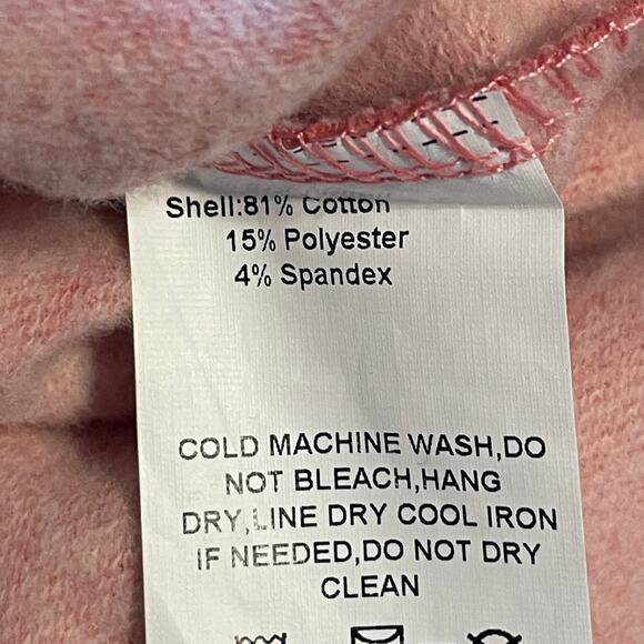 Weekend Suzanne Betro NEW Bell Sleeve Sweatshirt Womens Medium Faux Pearl Trim - Picture 5 of 7